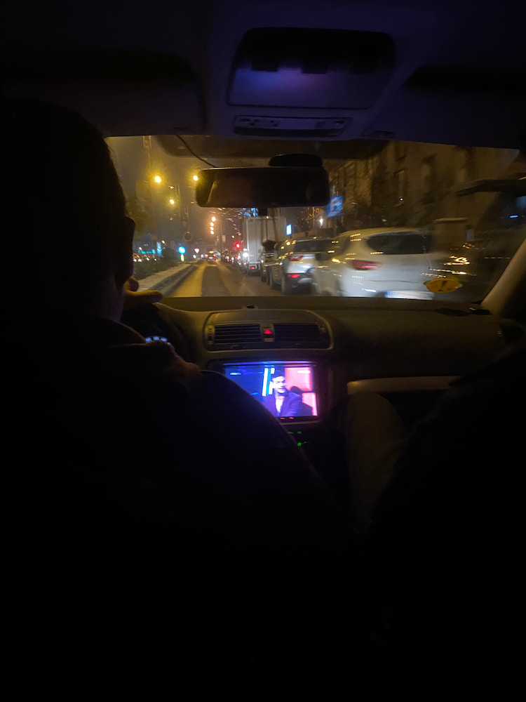 Live TV in uber, 8 Dec 2023