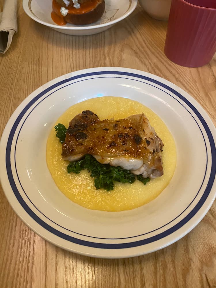 Fire and garlic at Papila, 23 Nov 2024