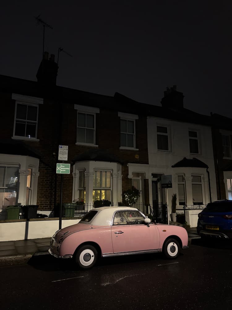 Pinkest pink, 1 Jan 2025