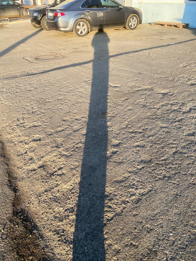 Me as Giacometti, 10 Jan 2025