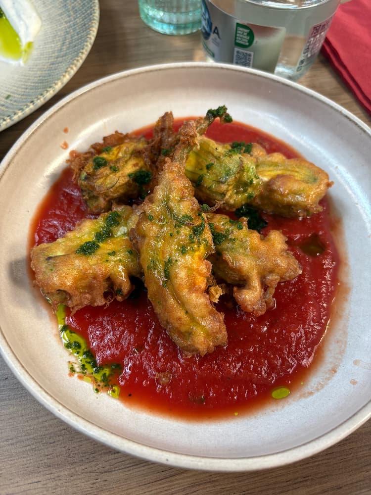 Fior di zucca con telemea de Buzau, 12 Jul 2025