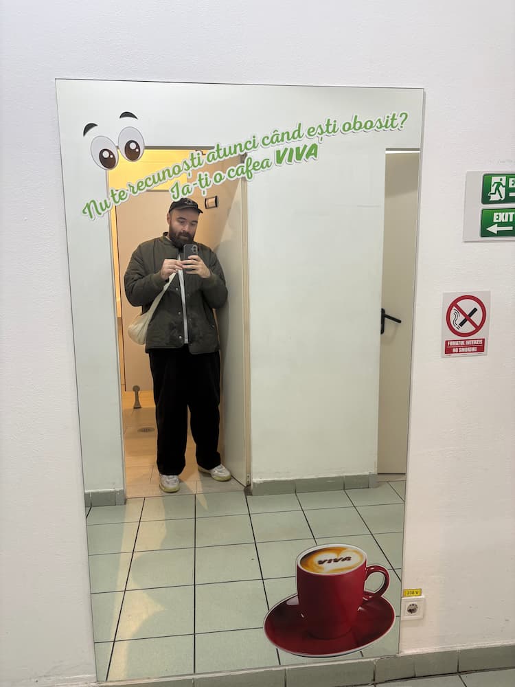 M Pistoletto at home, 8 Nov 2025