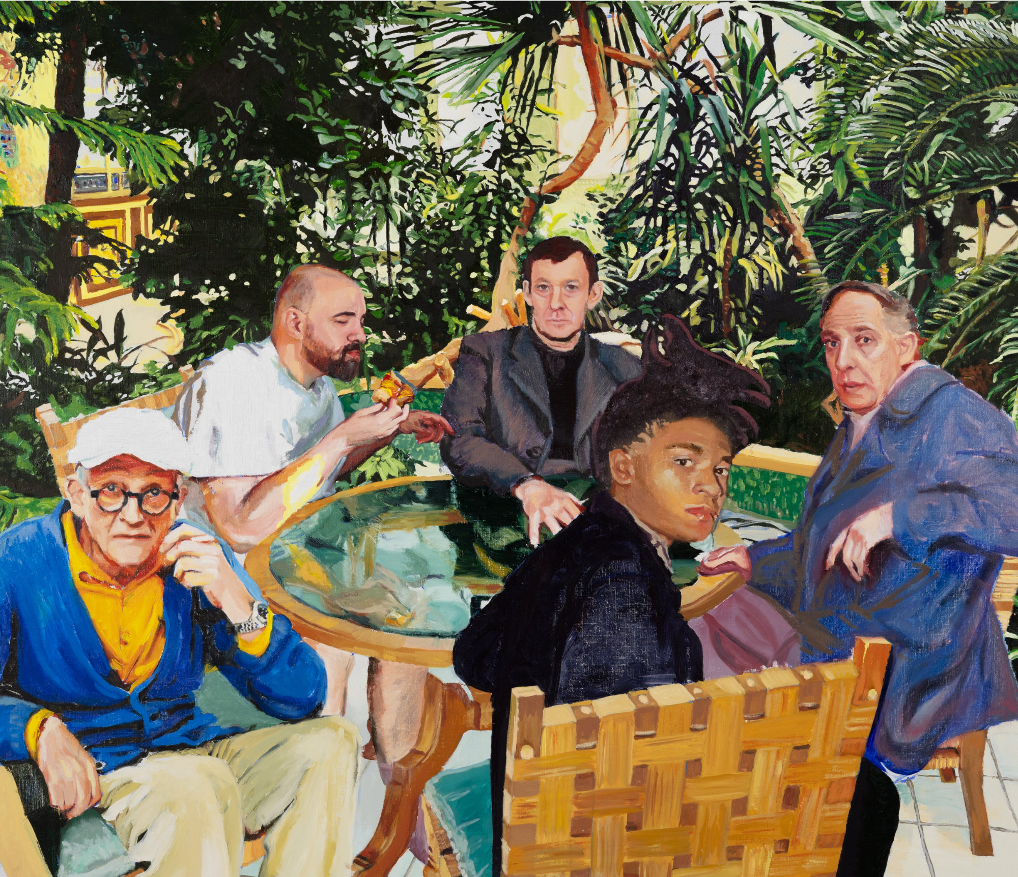 Adrian Cojocaru, pictor contemporan din România — pictură - Got My P Pass, 2026, oil on linen, 200 x 150 cm